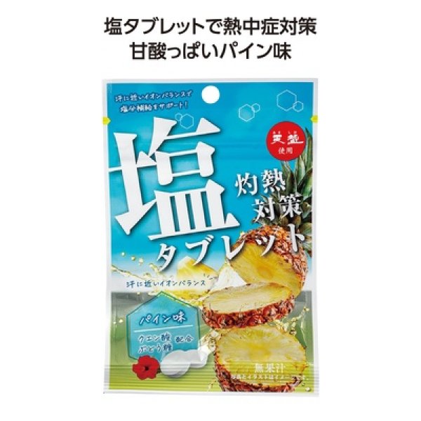 灼熱対策塩タブレット　パイン味の写真