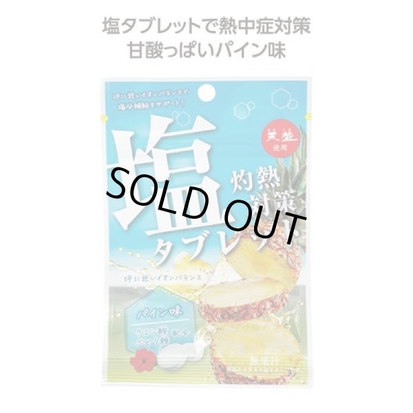 灼熱対策塩タブレット　パイン味の写真