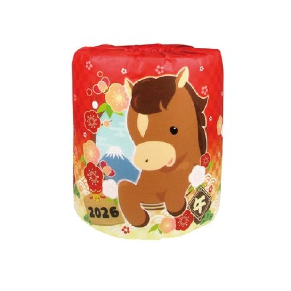 開運招福ロールティッシュ 干支 午の写真