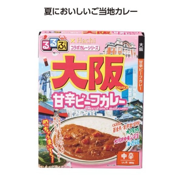 るるぶコラボカレー 大阪甘辛ビーフカレーの写真
