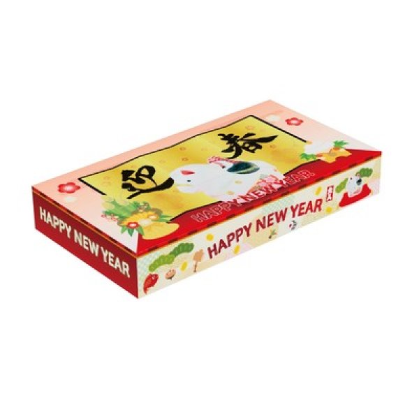 迎春BOXティッシュ40W 午の写真