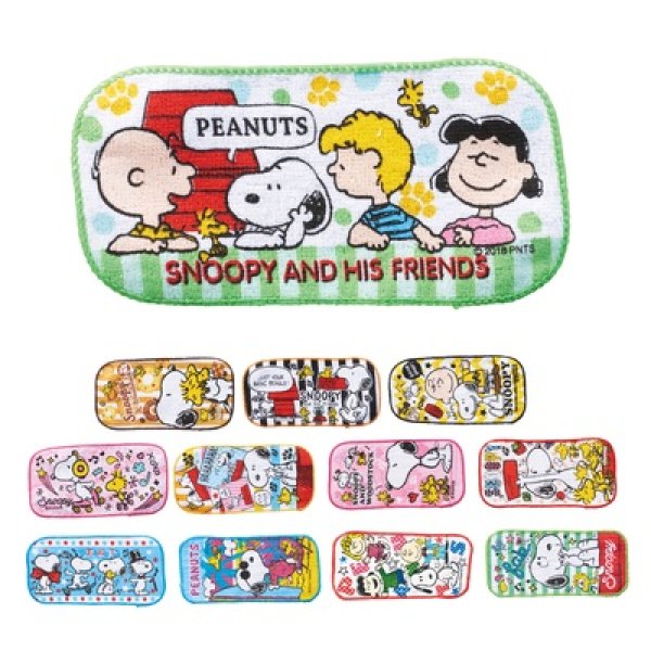 スヌーピーポケタオルの写真