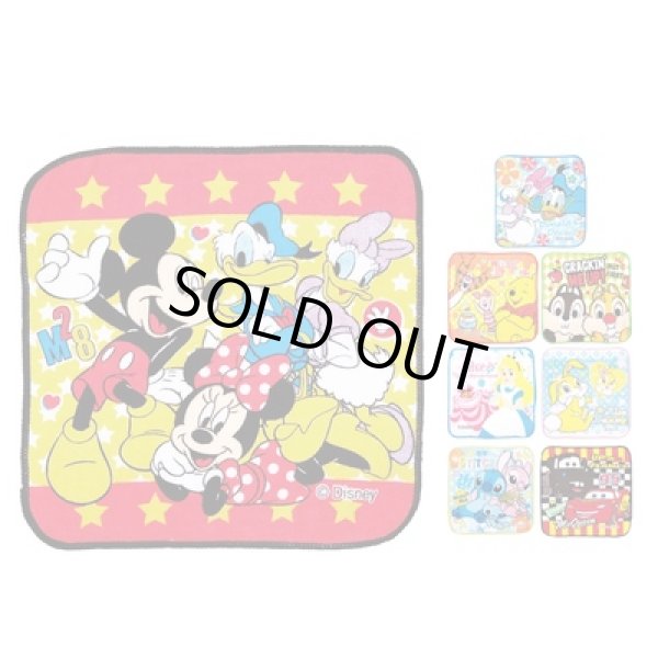 キャラクター　オールスターカラフルミニタオルの写真