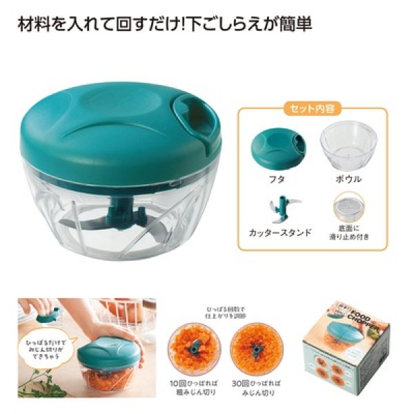 簡単！時短！フードチョッパーの写真