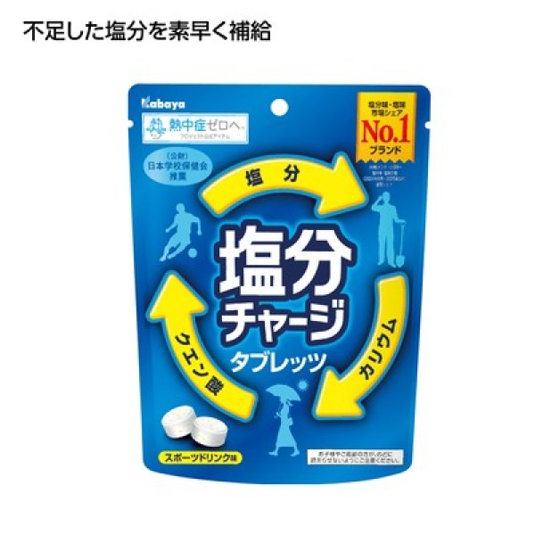 カバヤ　塩分チャージタブレットの写真