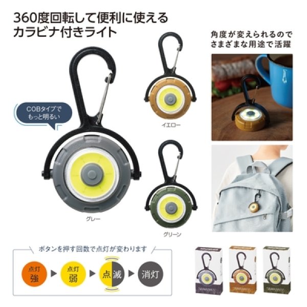 ３６０度回転！ＣＯＢライトの写真