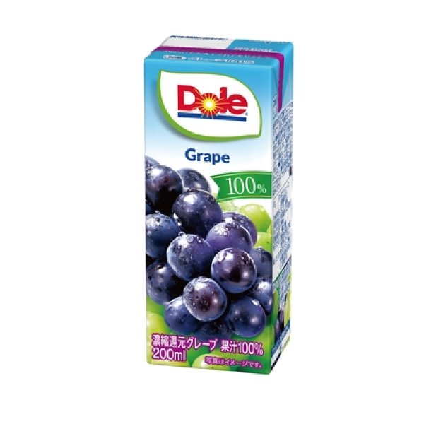 Ｄｏｌｅ１００％パックジュース　グレープの写真