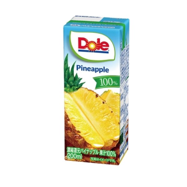 Ｄｏｌｅ１００％パックジュース　パイナップルの写真