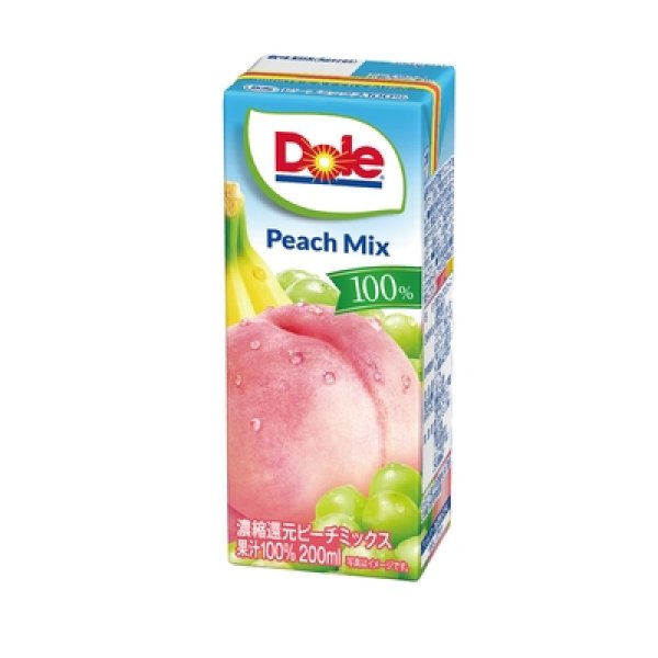 Ｄｏｌｅ１００％パックジュース　ピーチフルーツミックスの写真