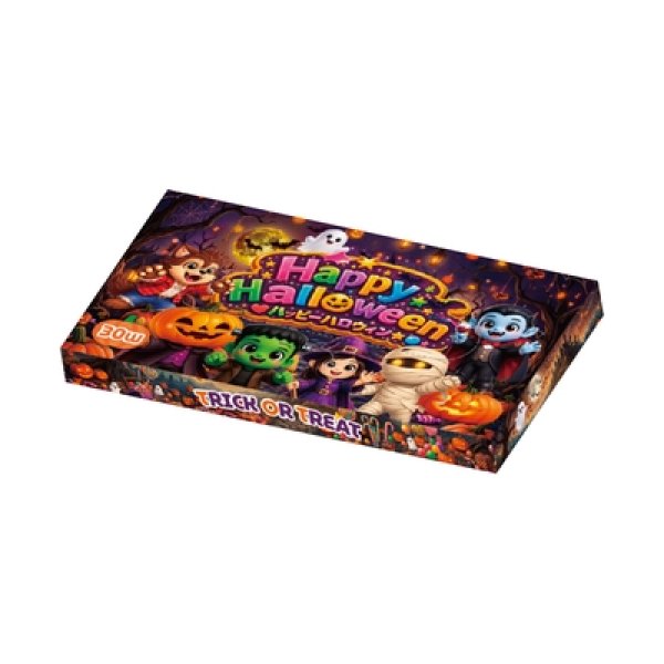 ハッピーハロウィンＢＯＸティッシュ３０Ｗの写真