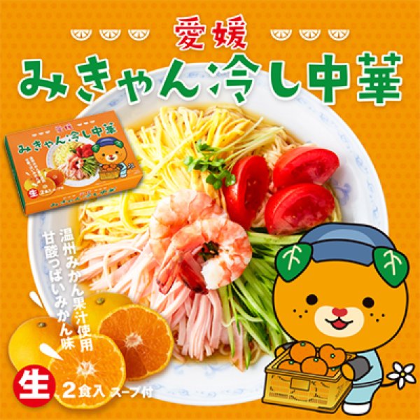 箱入愛媛みきゃん冷し中華（２食）　ＲＭ－２２４の写真
