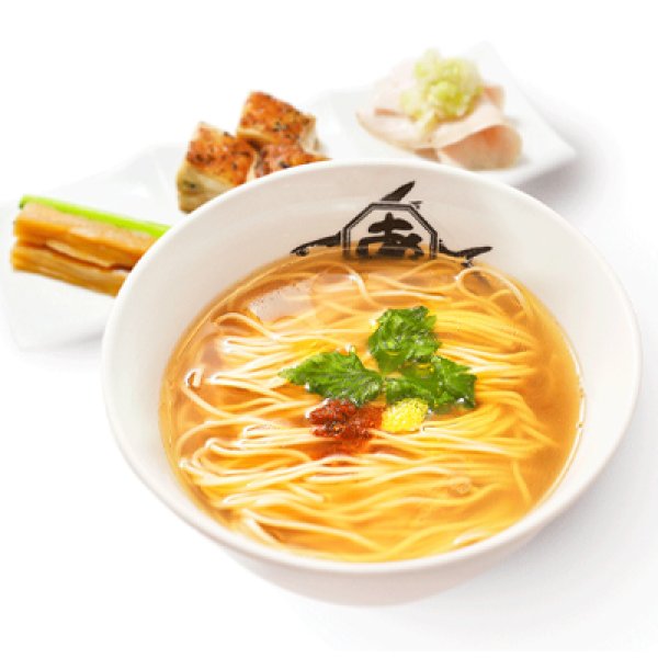 画像2: 袋入　新潟ラーメン　麺屋あごすけ　鶏塩上湯麺（２食）　ＫＰ－５ (2)