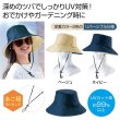 リバーシブルＵＶハットの写真