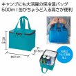 Ｅｃｏｌｏｒ　スクエア保冷温バッグ（ブルー）の写真