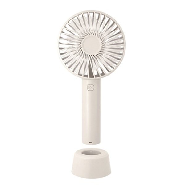 ＵＳＢ充電式　ハンディファンＷＩＮＳＹ１台（ホワイト）の写真