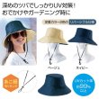リバーシブルＵＶハットの写真