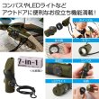 ７ｉｎ１多機能ホイッスルの写真