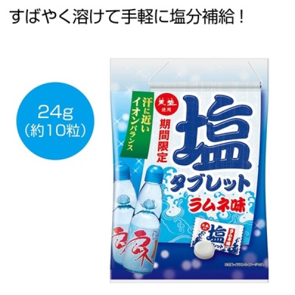 天塩使用　塩タブレット　ラムネ味の写真