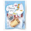 画像2: おひるねにゃんこはバタークッキーの香り【Ｔｈａｎｋｙｏｕ】ティグル（茶トラ白） (2)