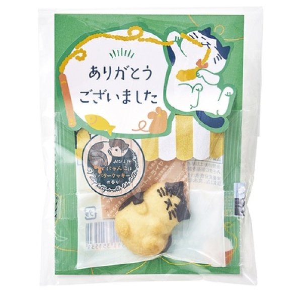 画像2: おひるねにゃんこはバタークッキーの香り【ありがとうございました】ジェニ（ハチワレ） (2)
