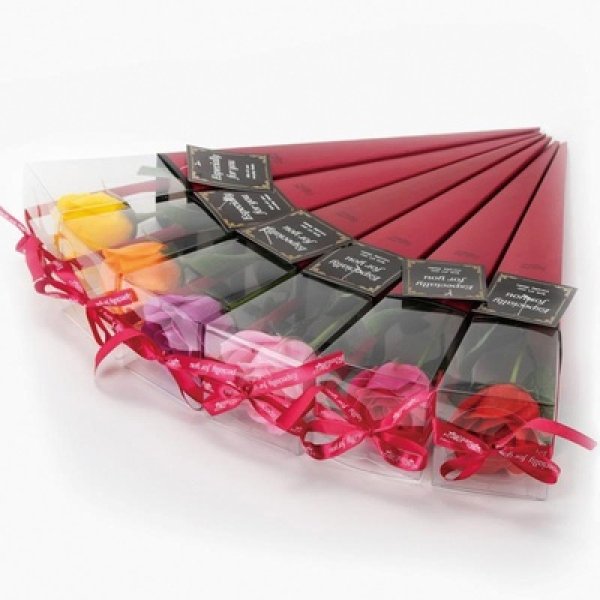 画像2: お花の入浴剤 ケリーブーケ1本 (2)