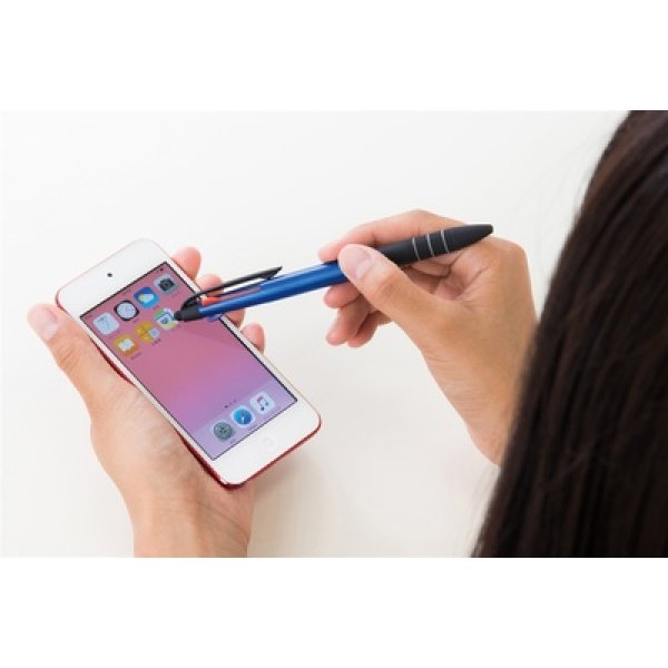 画像2: タッチペン付き3色ボールペン1本 (2)