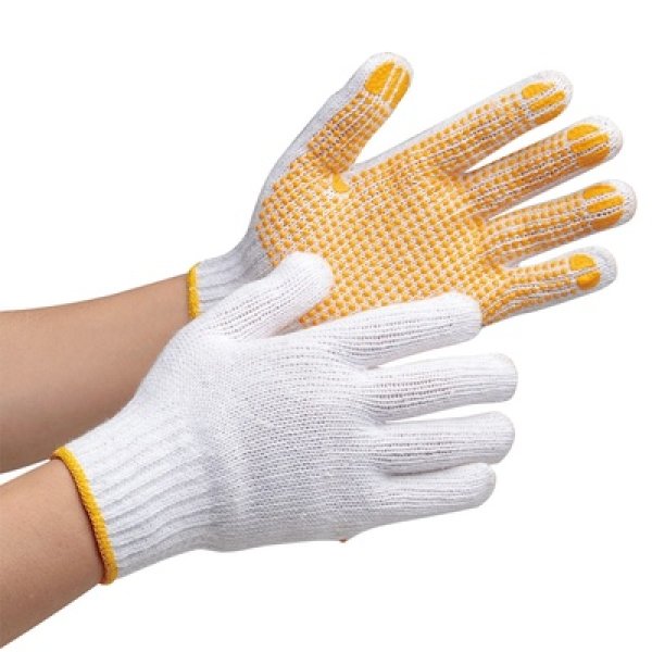 画像2: すべり止め軍手1双入 (2)