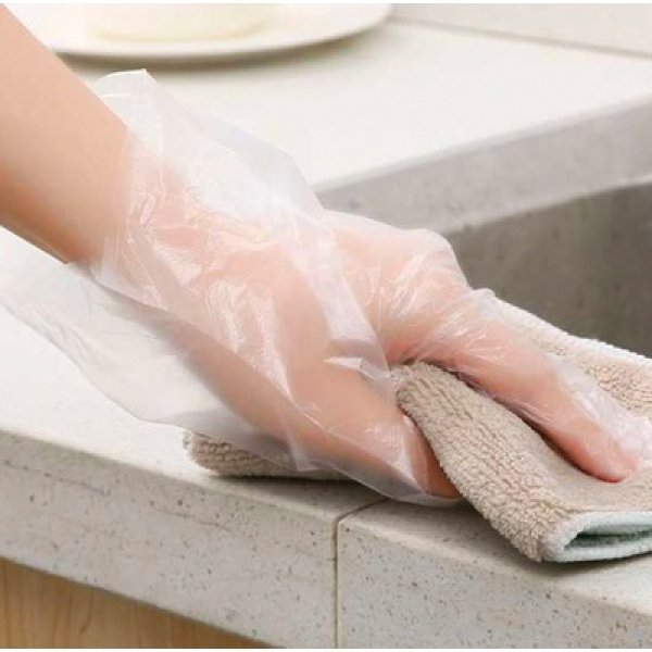 画像2: ポリエチレン手袋30枚入 (2)