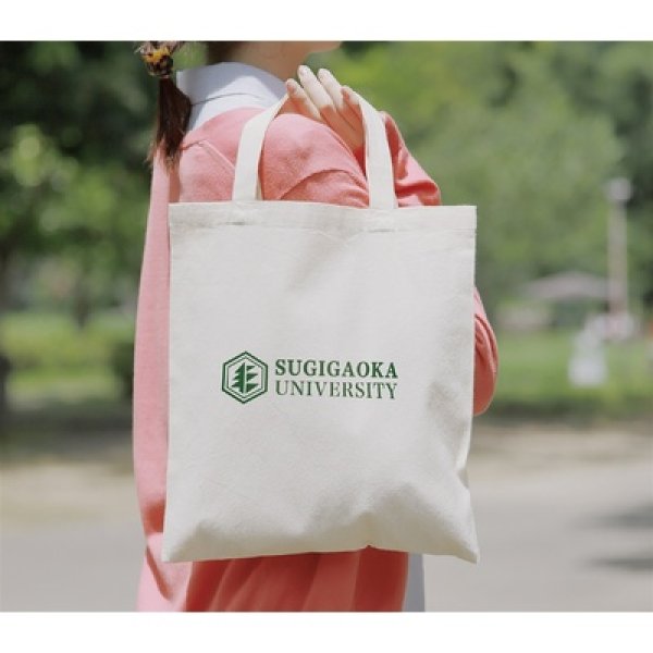 画像2: A4コットンショッピングバッグ (2)