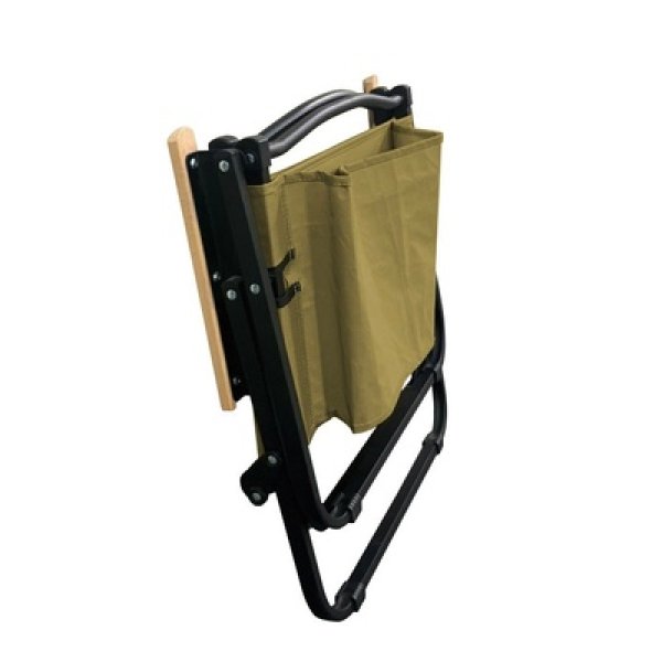 画像2: 収納モック付き　ロースタイルフォールディングチェア (2)