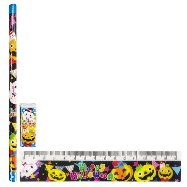 ハロウィン３点文具セットの写真