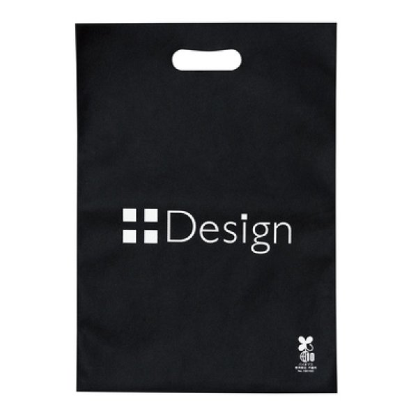 画像3: バイオマス不織布A4バッグ1枚(黒) (3)