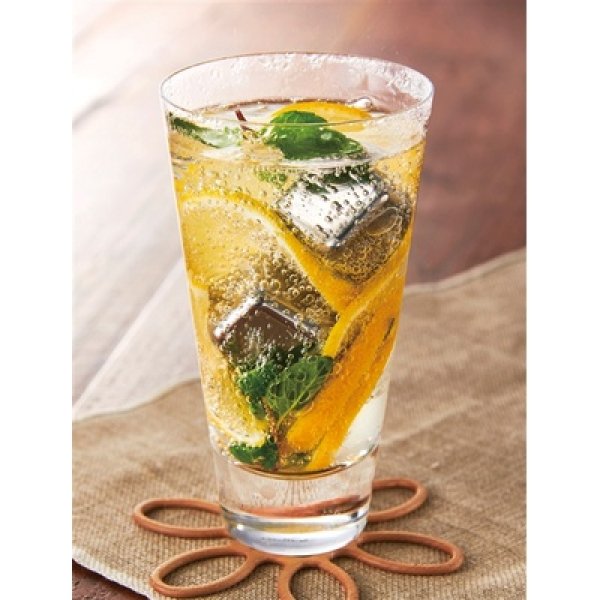 画像4: 溶けない氷  ステンレスアイスキューブ2個組#CO2排出権付 (4)