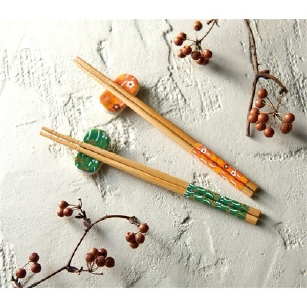 画像3: 文様百趣 箸&箸置き二膳セット (3)