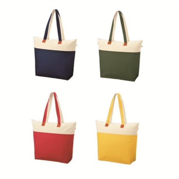 画像2: カラフル保冷温大きなトートバッグ1個 (2)