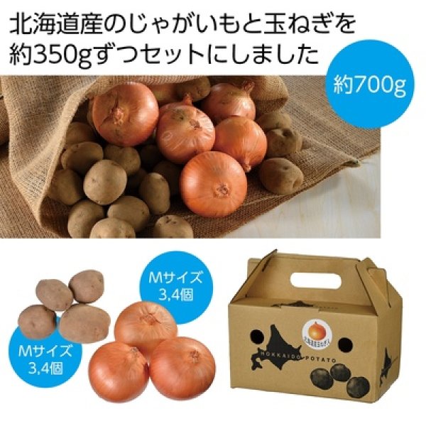 北海道産じゃがいも（男爵）＆玉ねぎセットの写真