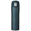 画像2: ワンプッシュ真空ステンレスボトル４５０ｍｌ（ネイビー） (2)