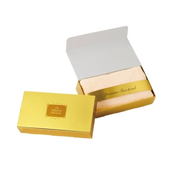 画像2: プレミアムフェイスタオル(ベージュ) (2)