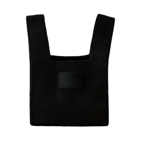 画像3: ニットバッグ1個(ブラック) (3)