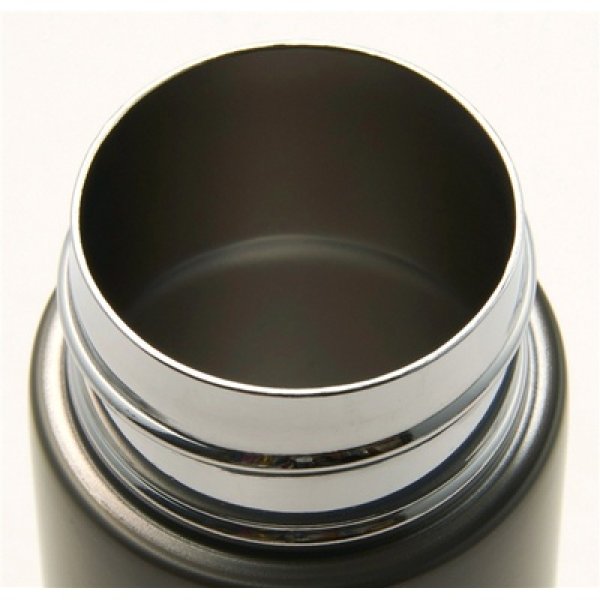 画像3: 真空ステンレスサーマルポケットボトル120ml(グレー) (3)
