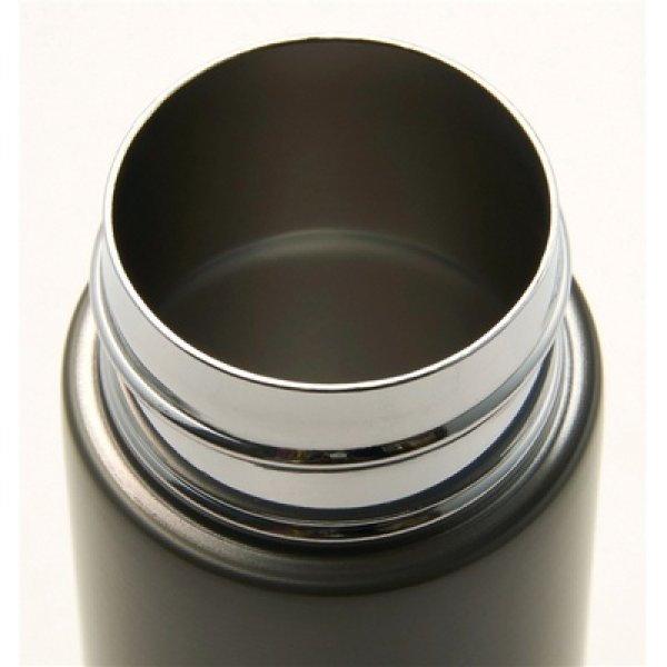 画像3: 真空ステンレスサーマルスティックボトル180ml(グレー) (3)