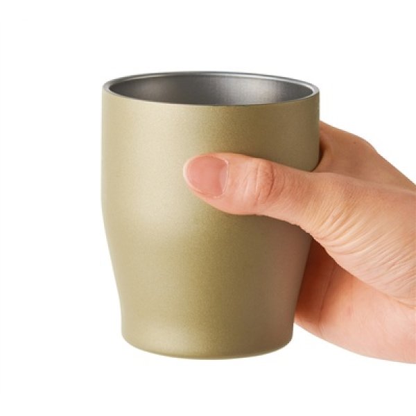 画像2: 真空ステンレスカラータンブラー350ml(シャンパンゴールド) (2)