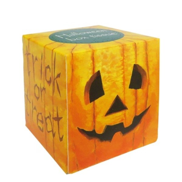 ハロウィン　ミニサイコロＢＯＸティッシュ３０Ｗの写真