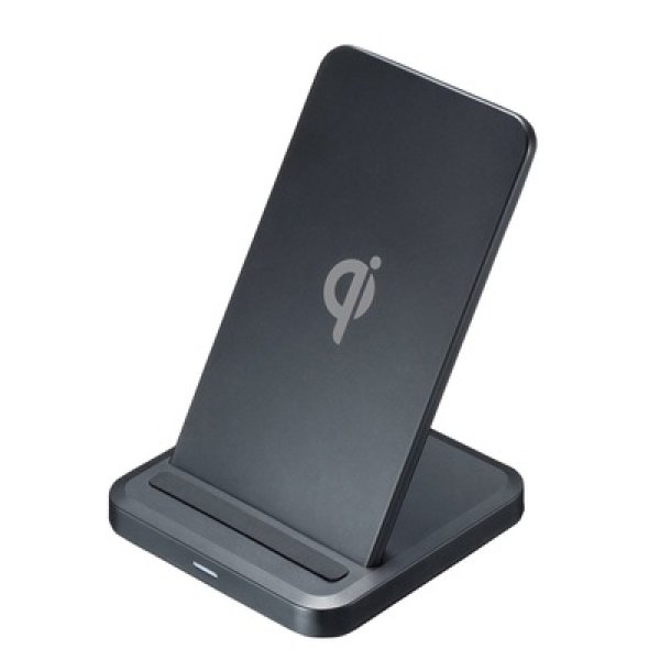 ワイヤレス充電スタンドの写真