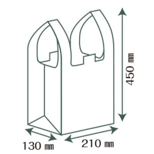 画像2: クルマ用ポリ袋１５枚ＢＯＸ (2)