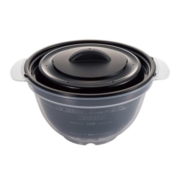 簡単！レンジで一合炊きの写真