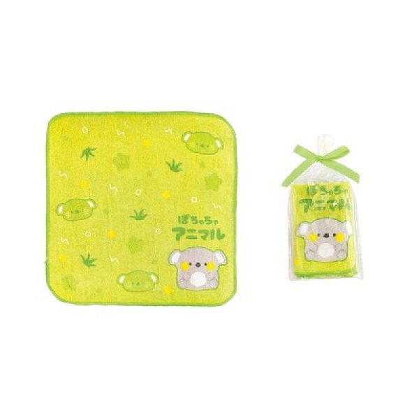 画像2: ぽちゃちゃアニマル　ギフトラッピングミニタオル１枚 (2)