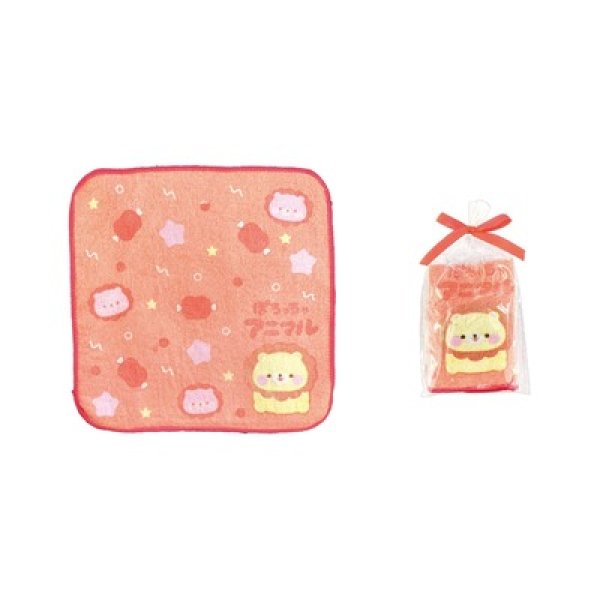 画像3: ぽちゃちゃアニマル　ギフトラッピングミニタオル１枚 (3)