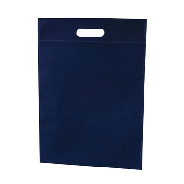 小判抜きＡ４不織布バッグ１個（紺）の写真