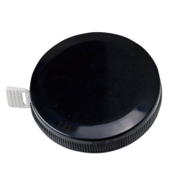 ラウンドメジャー１個（黒）の写真